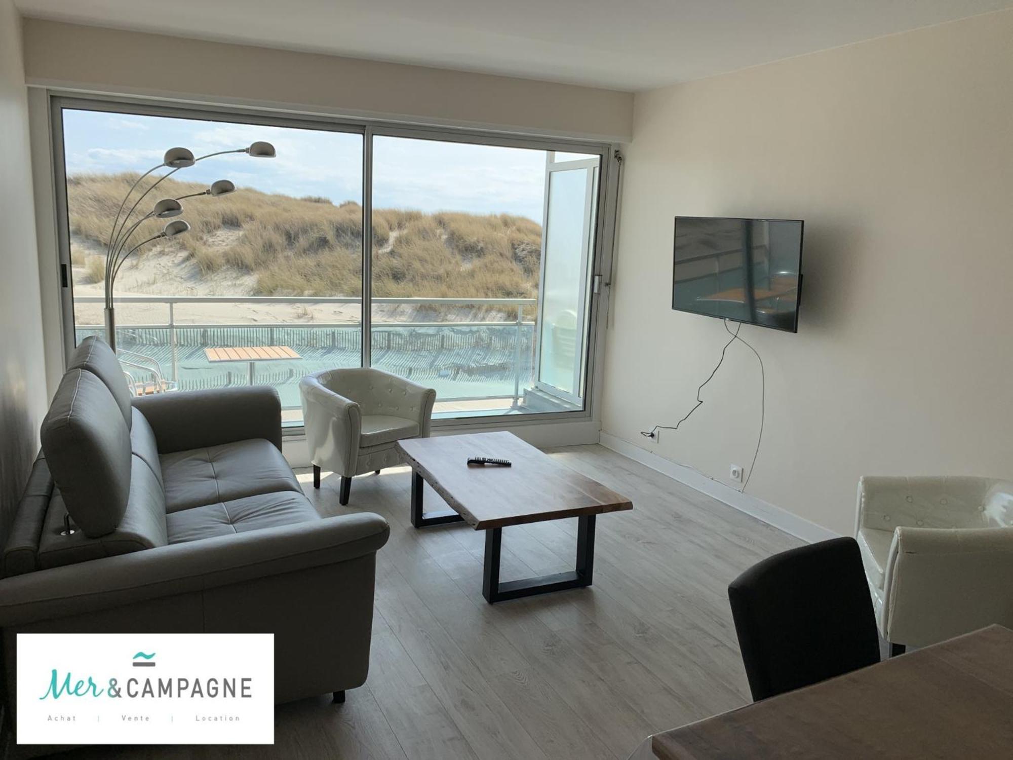 Appartement Renove Avec Garage Prive, Balcon Et Vue Mer - Fr-1-482-87 Fort-Mahon-Plage Exterior foto